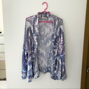Maurice’s Open Front Cardigan Size 2